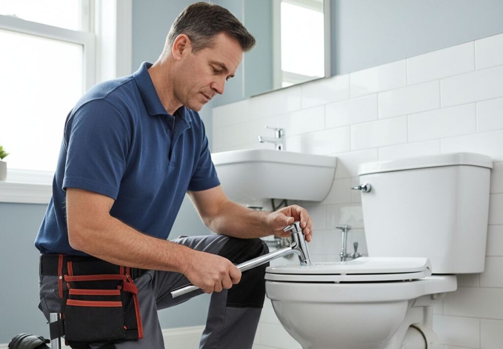 Coût plombier remplacement robinet WC