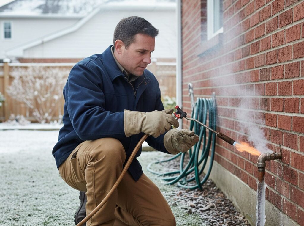 Comment dégeler un tuyau d'eau extérieur méthodes simples et sécurisées